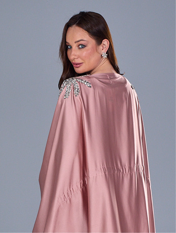 Satin Butterfly ABAYA