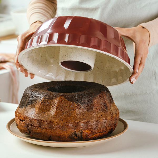 Bundt Pan "Terrestrial" With Granite Nonstick Coating 27cm