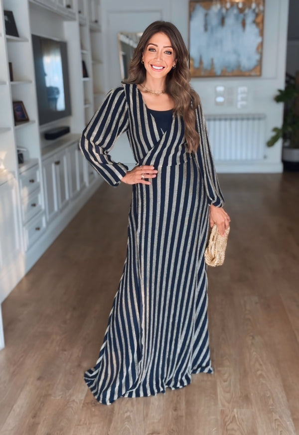 The Knitted Wrap Dress