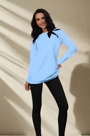 Fit & Flare Long Sleeved T- Shirt