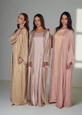 Minimal Metallic Abaya