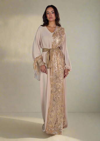 The Sari Abaya Dress