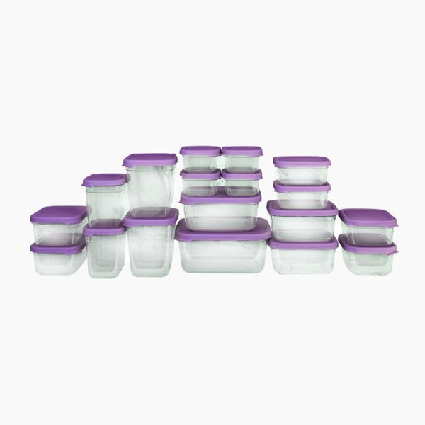 Ensemble de réfrigérateur en plastique, 18 pièces