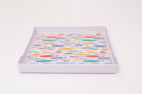 Melamine Matt Square Tray