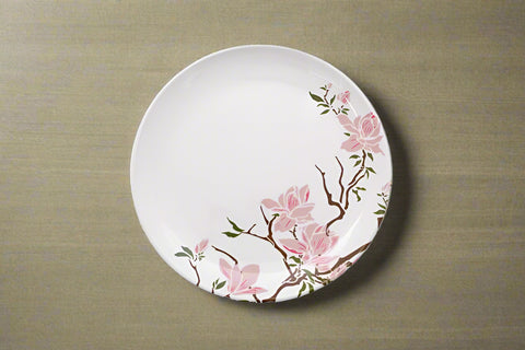 Melamine Dinner Plate Cherry Blossom (Set of 6 plates)