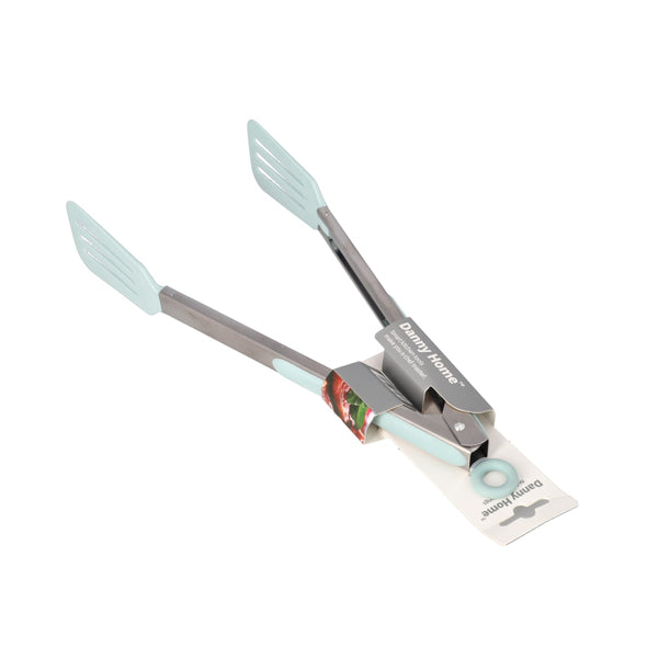 Plastic Head Slotted Food Tong