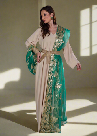 The Sari Abaya Dress