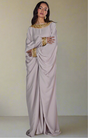 Greek Queen Abaya Dress