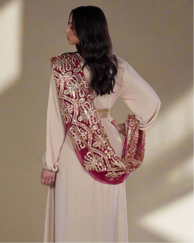 The Sari Abaya Dress