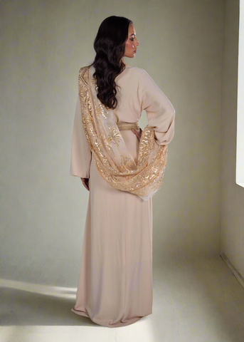 The Sari Abaya Dress