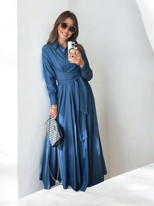 The Lady Dress Denim (Midi & Maxi)