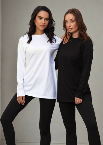 Fit & Flare Long Sleeved T- Shirt