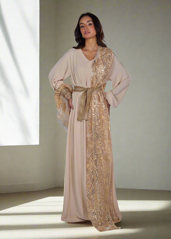 The Sari Abaya Dress