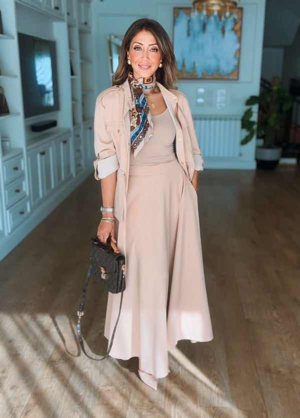 The Safari Skirt Set