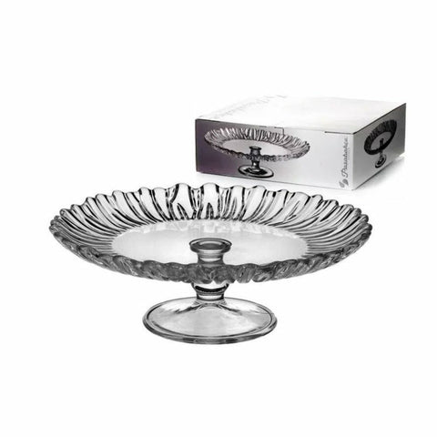 Pasabahce Aurora Footed Serving Platter - 20.5cm