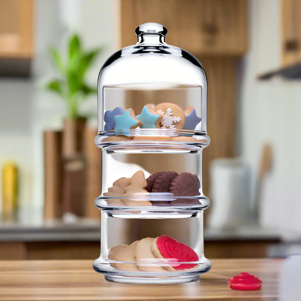 Villa Patisserie 3-Tier Candy Bowl
