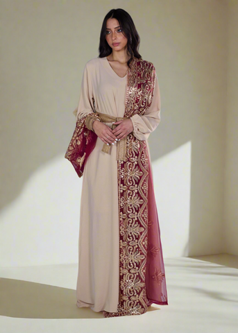 The Sari Abaya Dress