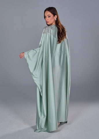 Satin Butterfly ABAYA