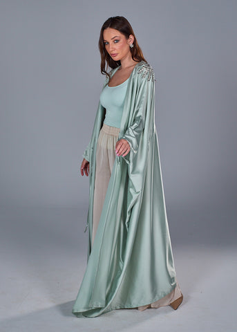 Satin Butterfly ABAYA