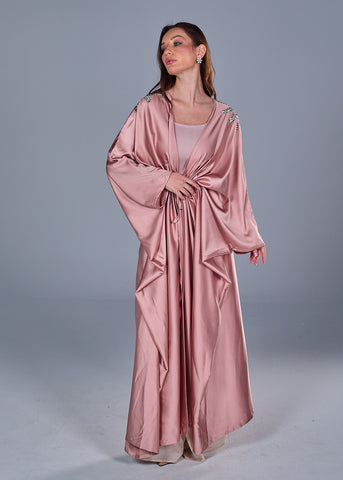 Satin Butterfly ABAYA