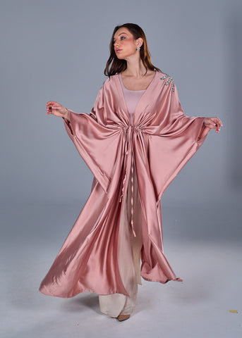 Satin Butterfly ABAYA