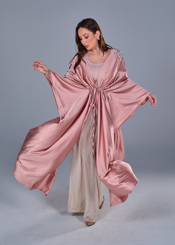 Satin Butterfly ABAYA