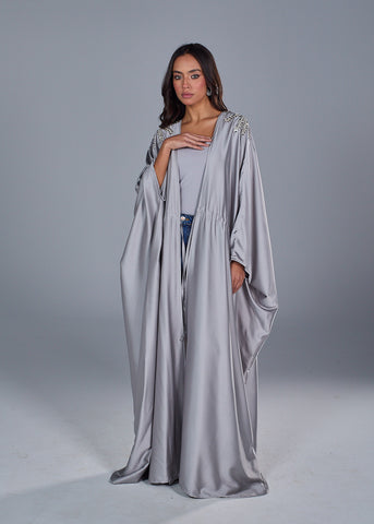 Satin Butterfly ABAYA