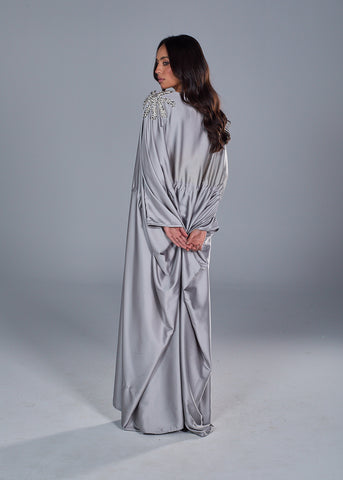 Satin Butterfly ABAYA