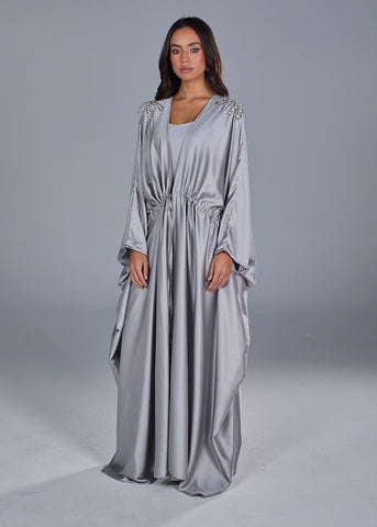 Satin Butterfly ABAYA