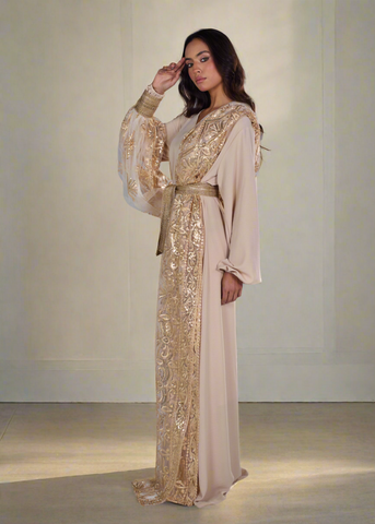 The Sari Abaya Dress