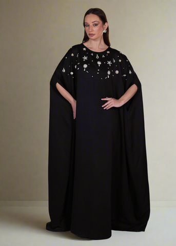 Canvas Cape Abaya