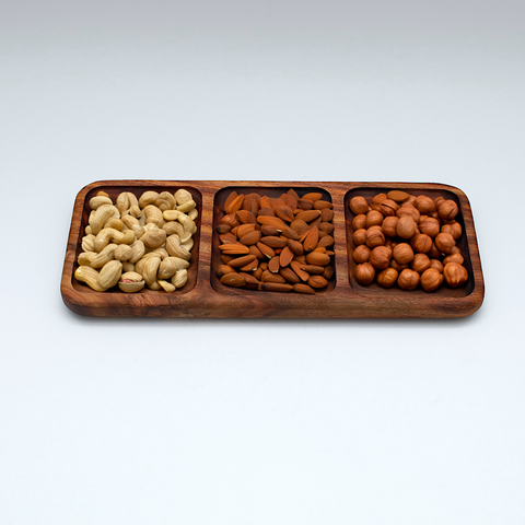 Nuts Wooden Platter