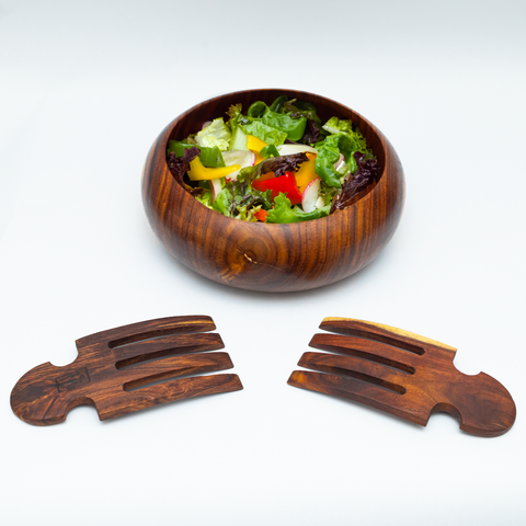 Salad Bowl with 2 Forks