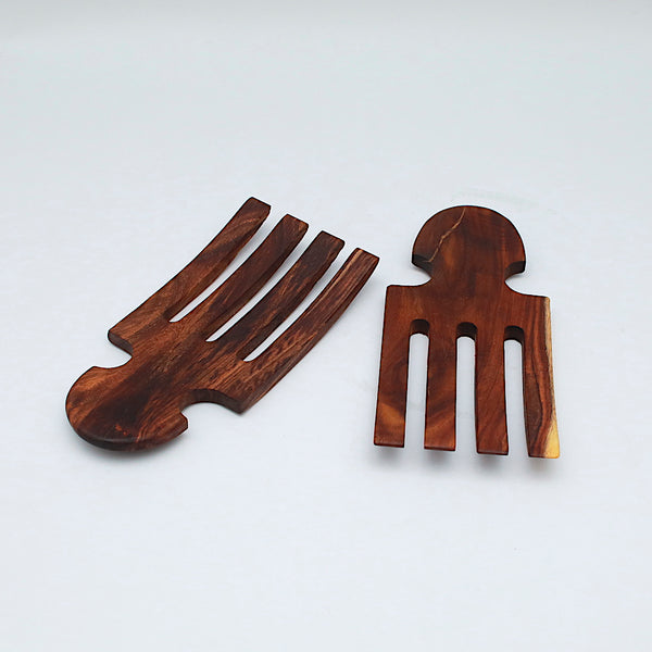 Two Wooden forks