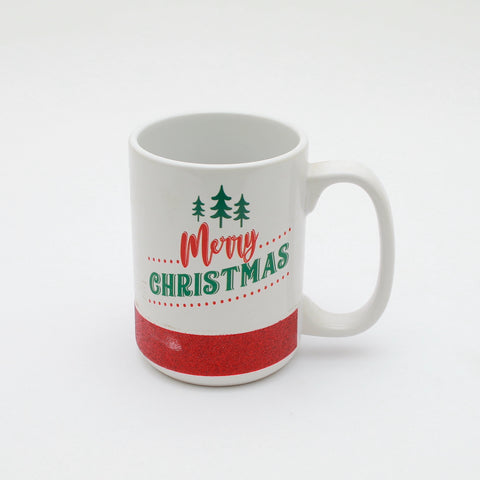 Merry Christmas Mug - White