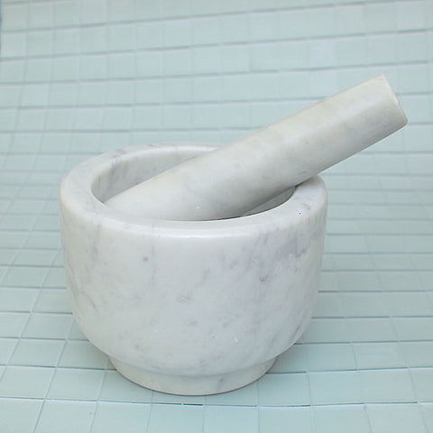 Marble Mortar & Pestle