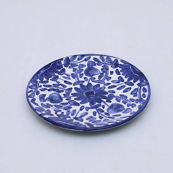 Blue Flower Dessert plate