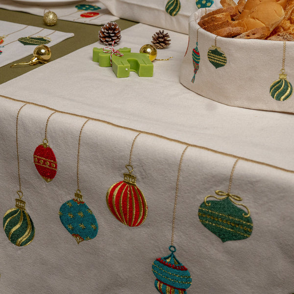 Christmas Lights Table Runner