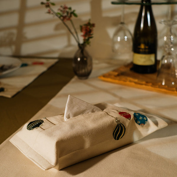 Christmas Lights Tissue Box
