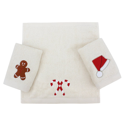 Holiday Cheer Guest Towel Set of 3