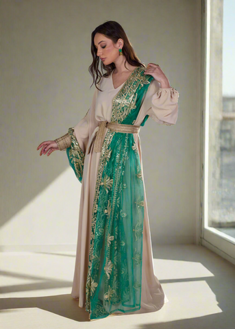 The Sari Abaya Dress