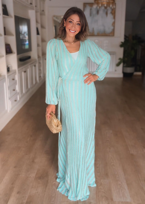 The Knitted Wrap Dress
