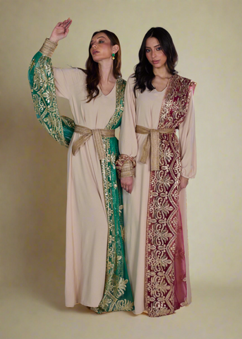 The Sari Abaya Dress