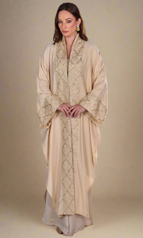 Arabian Queen Linen Abaya