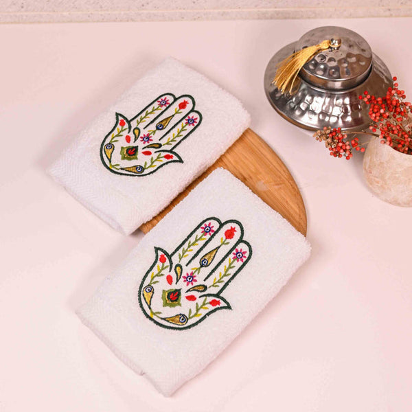 Fatima's Blessing Guest Towel Set Of 2