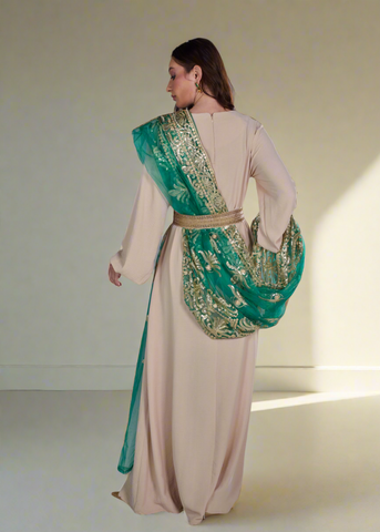 The Sari Abaya Dress