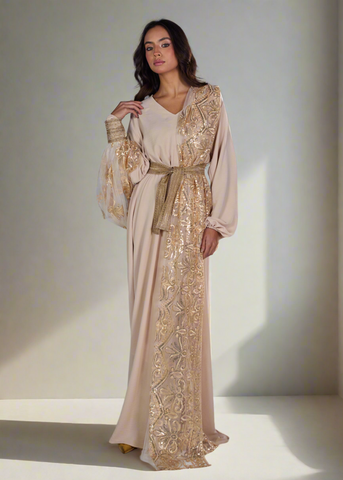 The Sari Abaya Dress