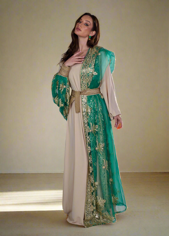 The Sari Abaya Dress