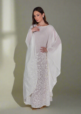 THE PURE LINEN CAPE