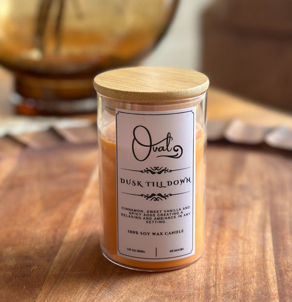 Dusk till down - Non Toxic Candles